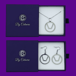 Parure Symbole Libertin Argentée