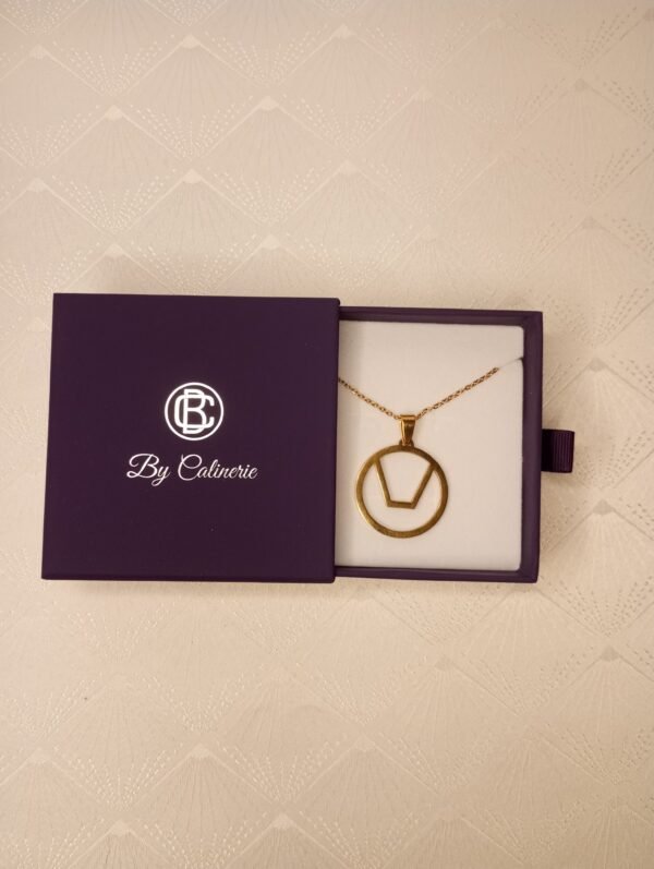 collier symbole libertin doré Collier Symbole Libertin Doré