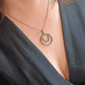 collier symbole libertin argenté Collier Libertin - Finition Argentée