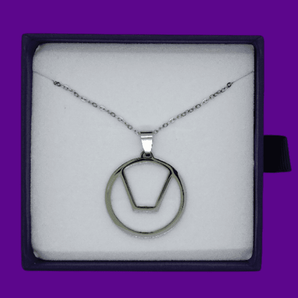 Collier Symbole Libertin Argenté