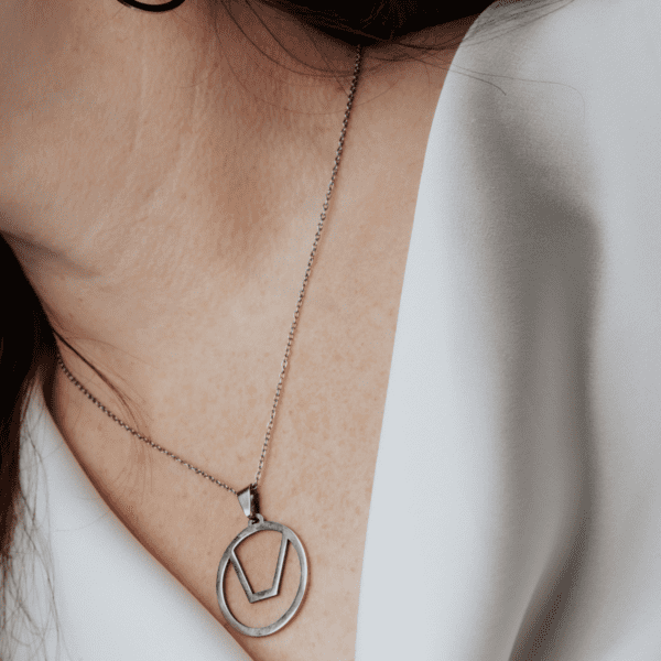 Collier Symbole Libertin Argenté
